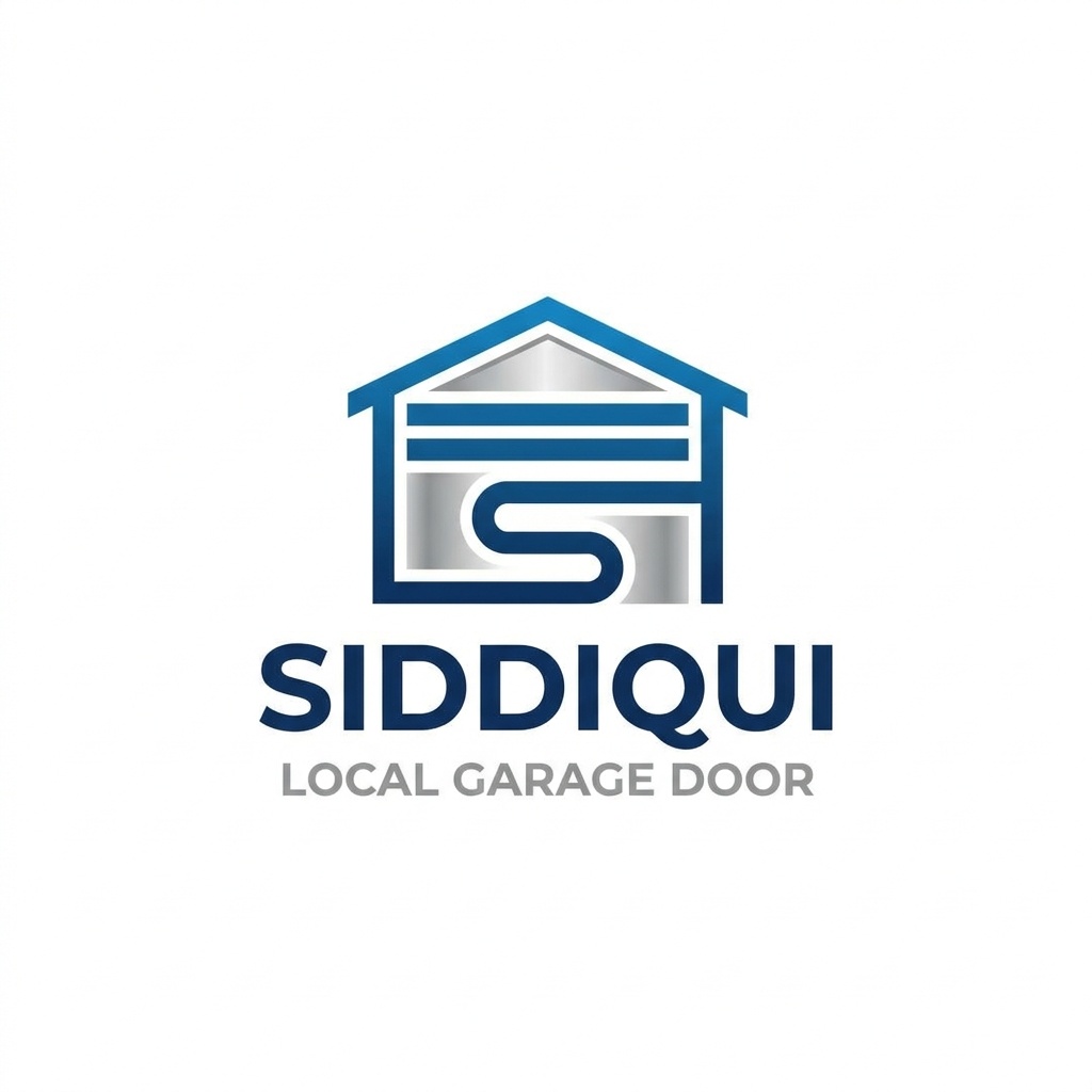 Siddiqui Local Garage Door Logo